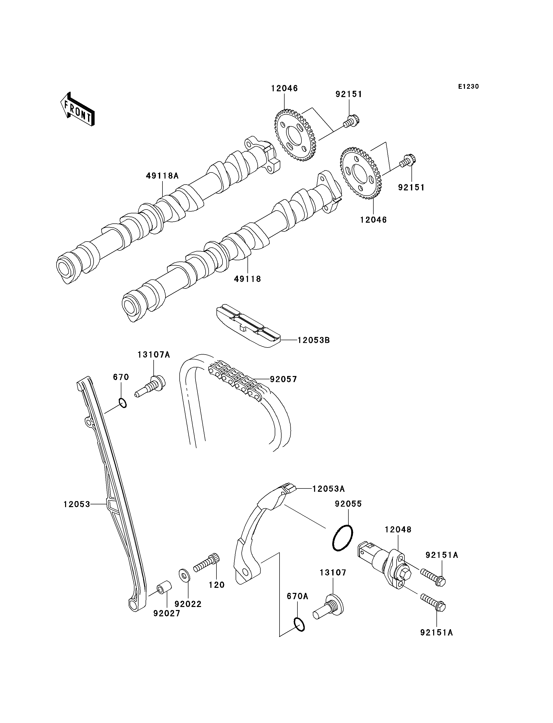 Camshaft(s)/Tensioner