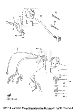 HANDLE SWITCH LEVER