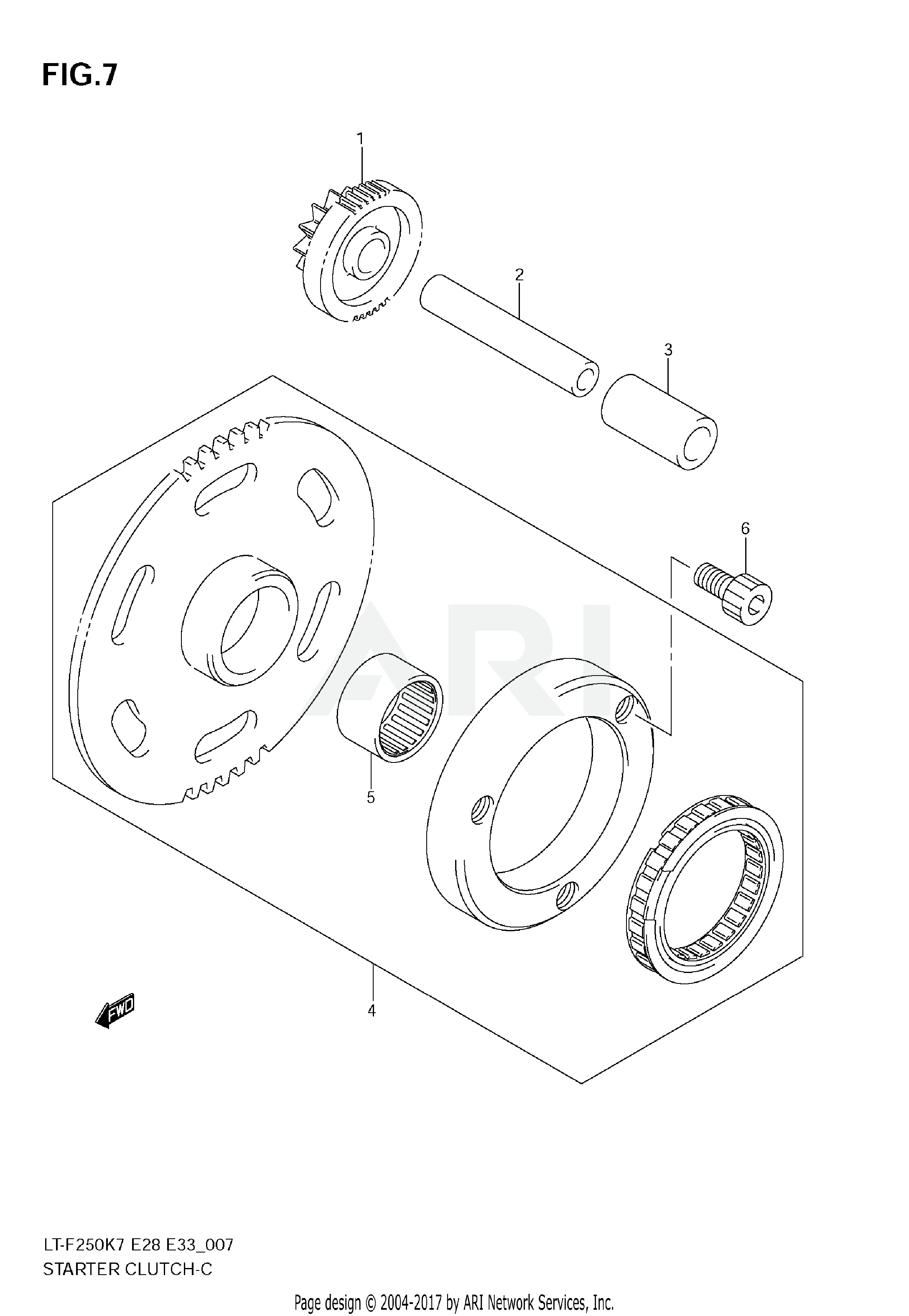 STARTER CLUTCH