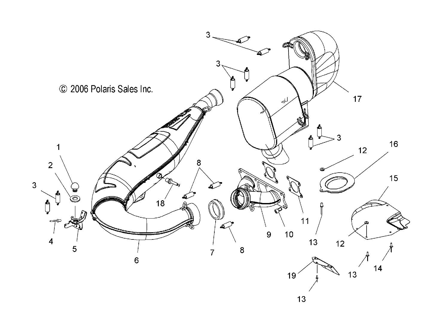 EXHAUST - S07PL7JS/JE (49SNOWEXHAUSTCLEAN)