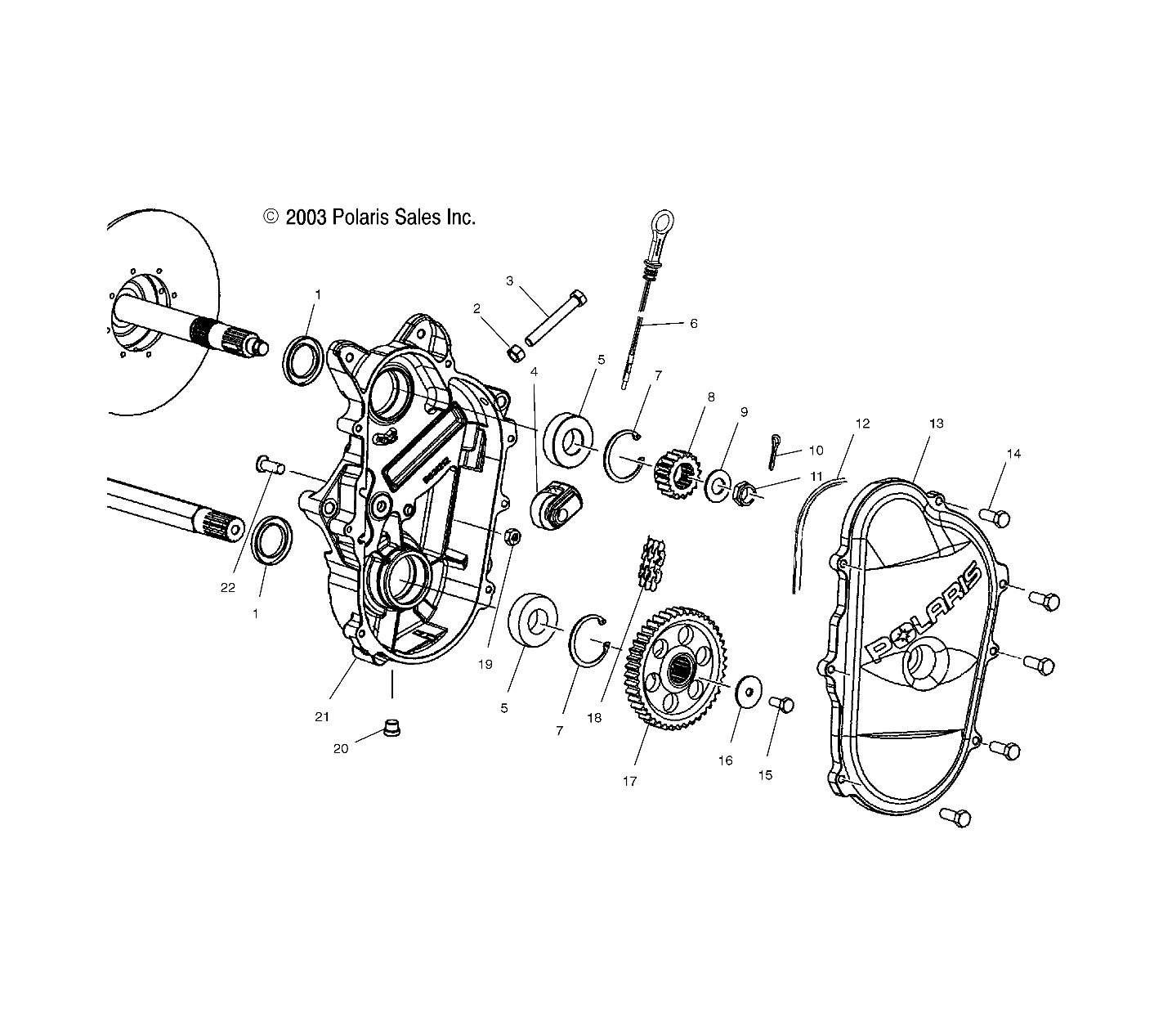 CHAINCASE - S04NT3AS/AE (4988718871B06)