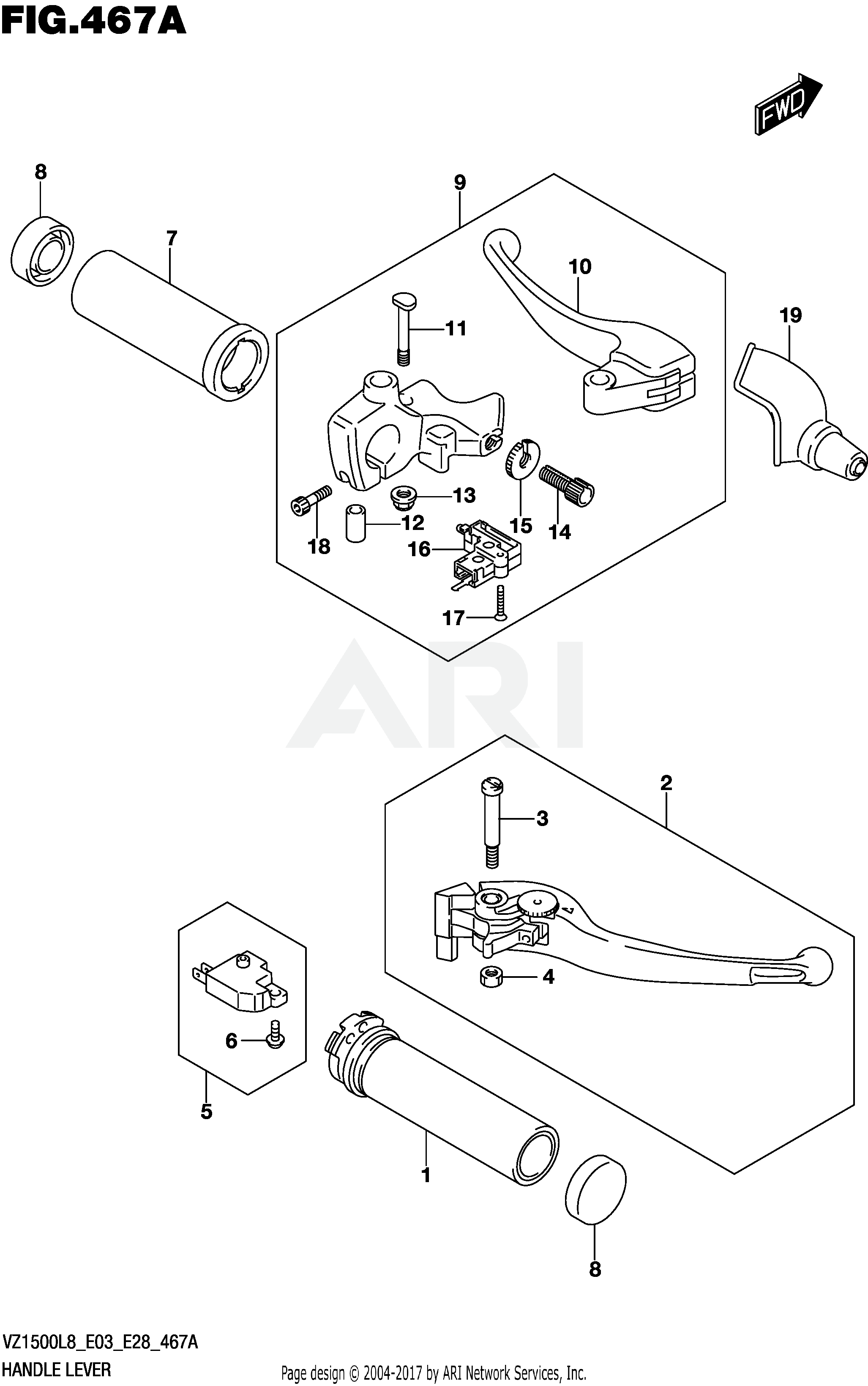 HANDLE LEVER