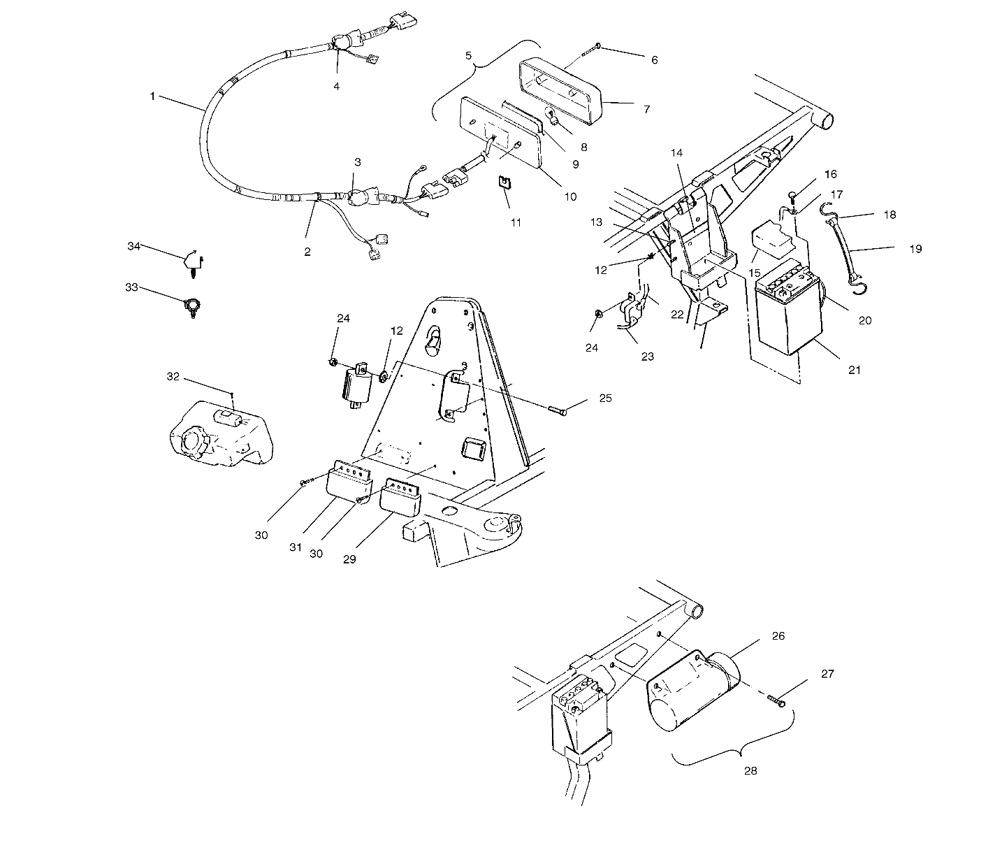 ELECTRICAL/TAILLIGHT - A00BA38CA (4954835483C002)