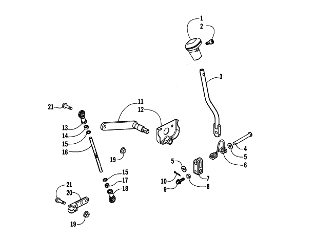 SHIFT LEVER ASSEMBLY