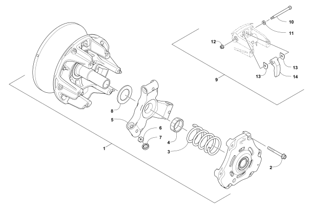 DRIVE CLUTCH (Early Build)