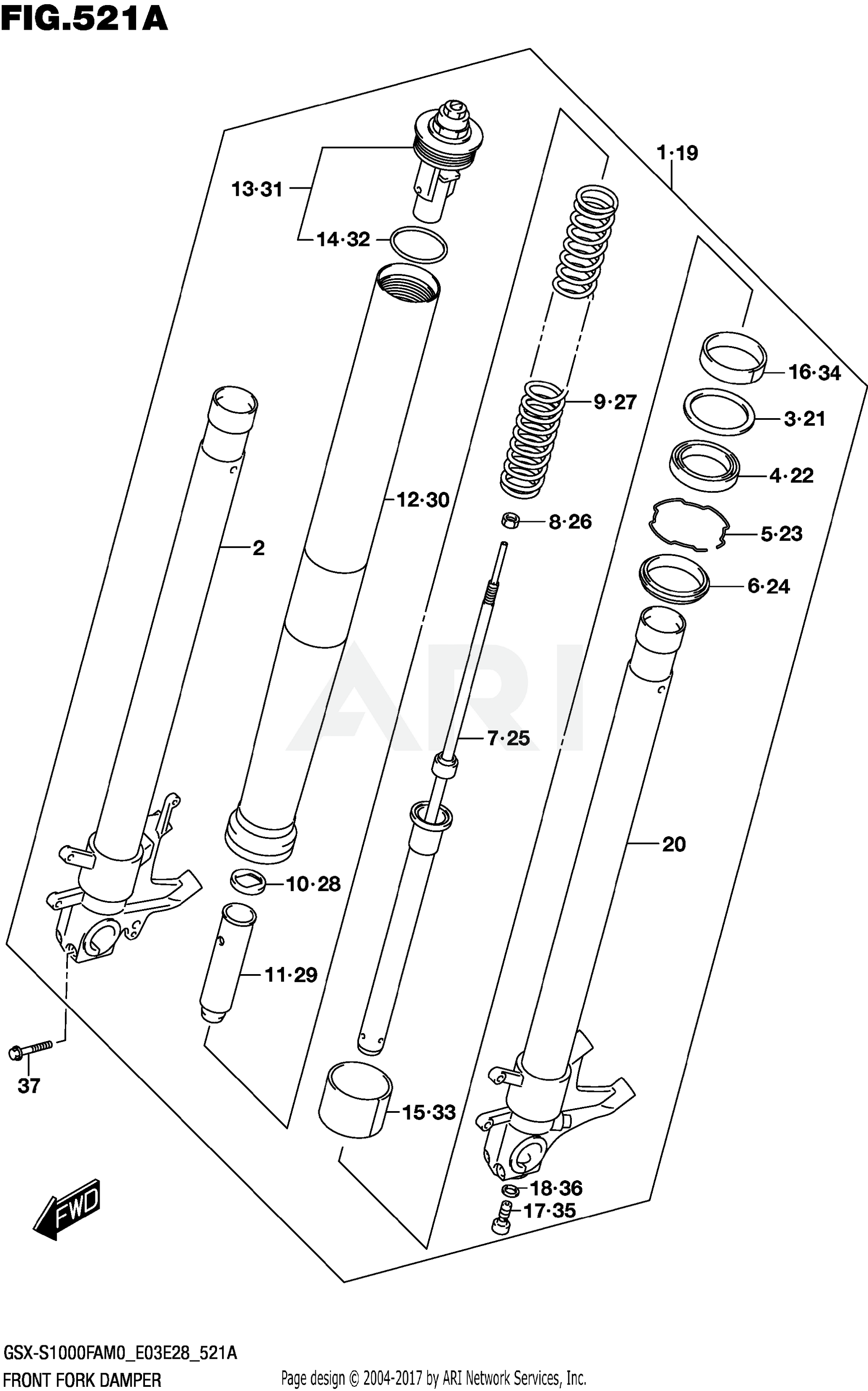 FRONT FORK DAMPER