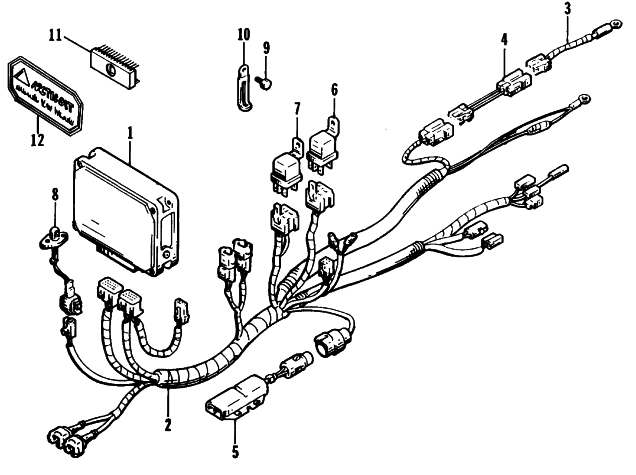 ECU AND ECU HARNESS ASSEMBLIES