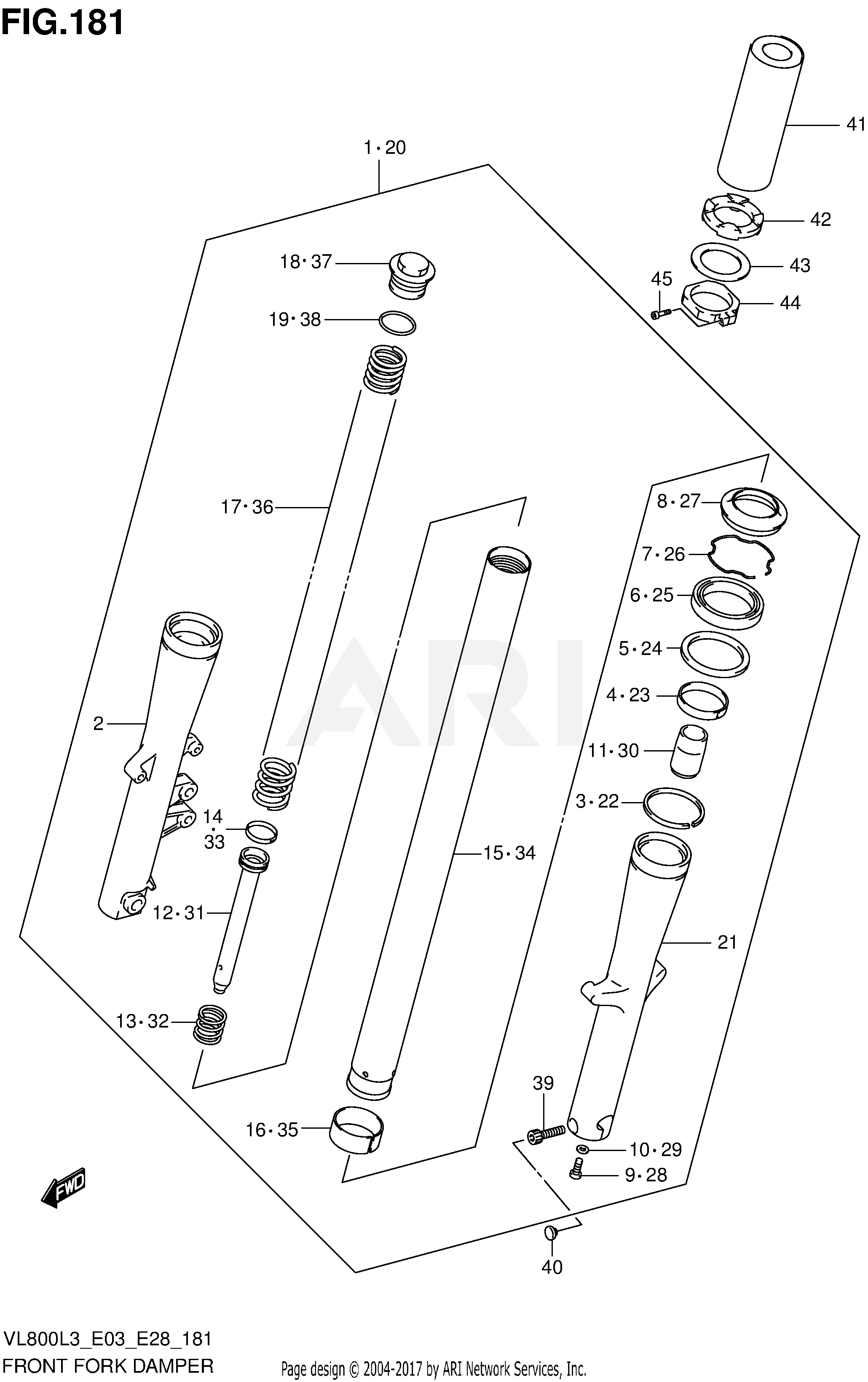 FRONT FORK DAMPER