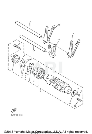 SHIFT CAM FORK