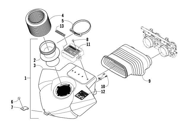 AIR SILENCER ASSEMBLY