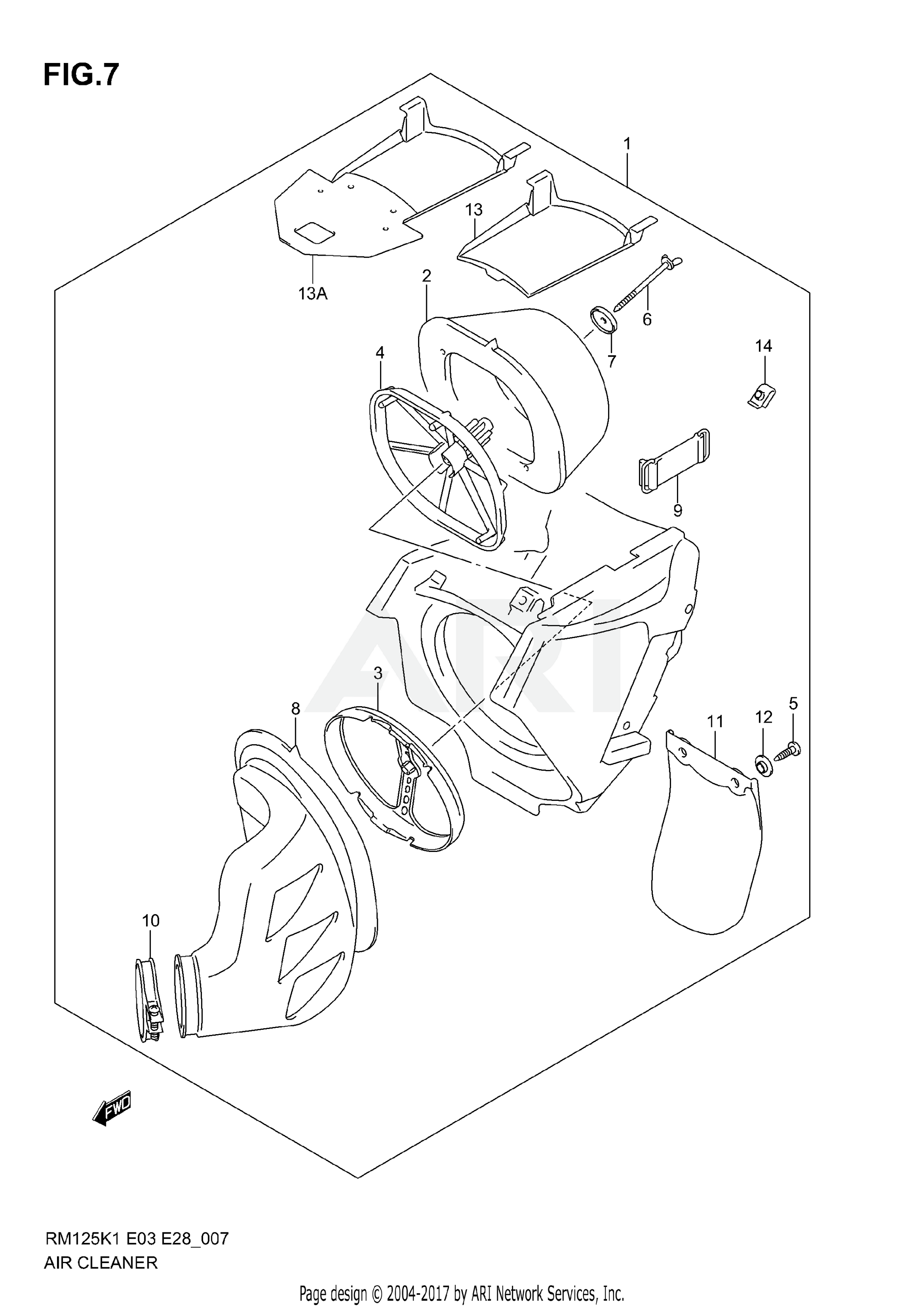 AIR CLEANER (MODEL K1/K2/K3)