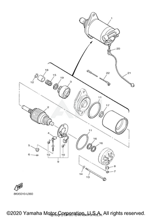 STARTING MOTOR