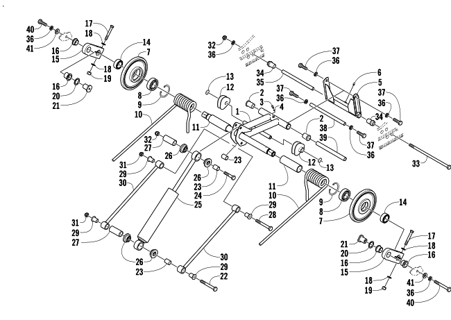 REAR SUSPENSION REAR ARM ASSEMBLY