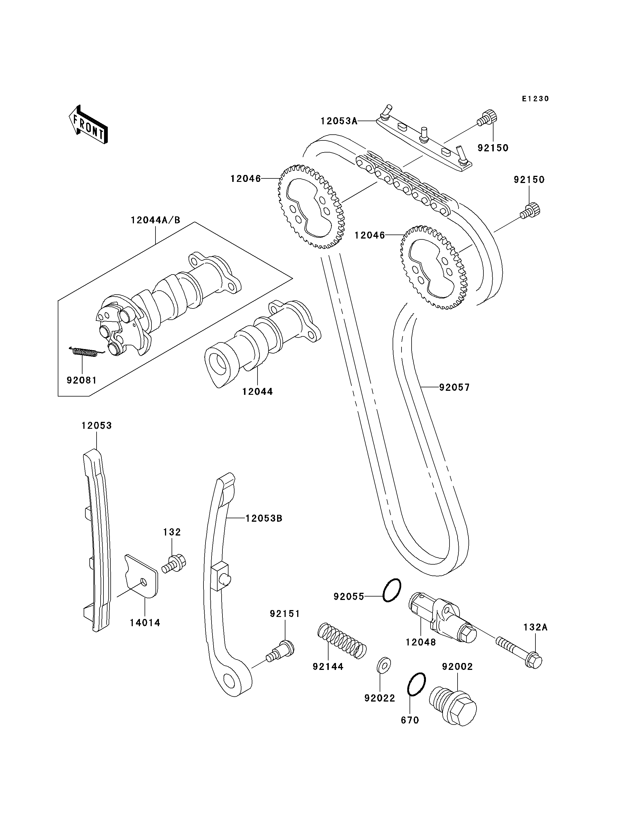 Camshaft(s)/Tensioner