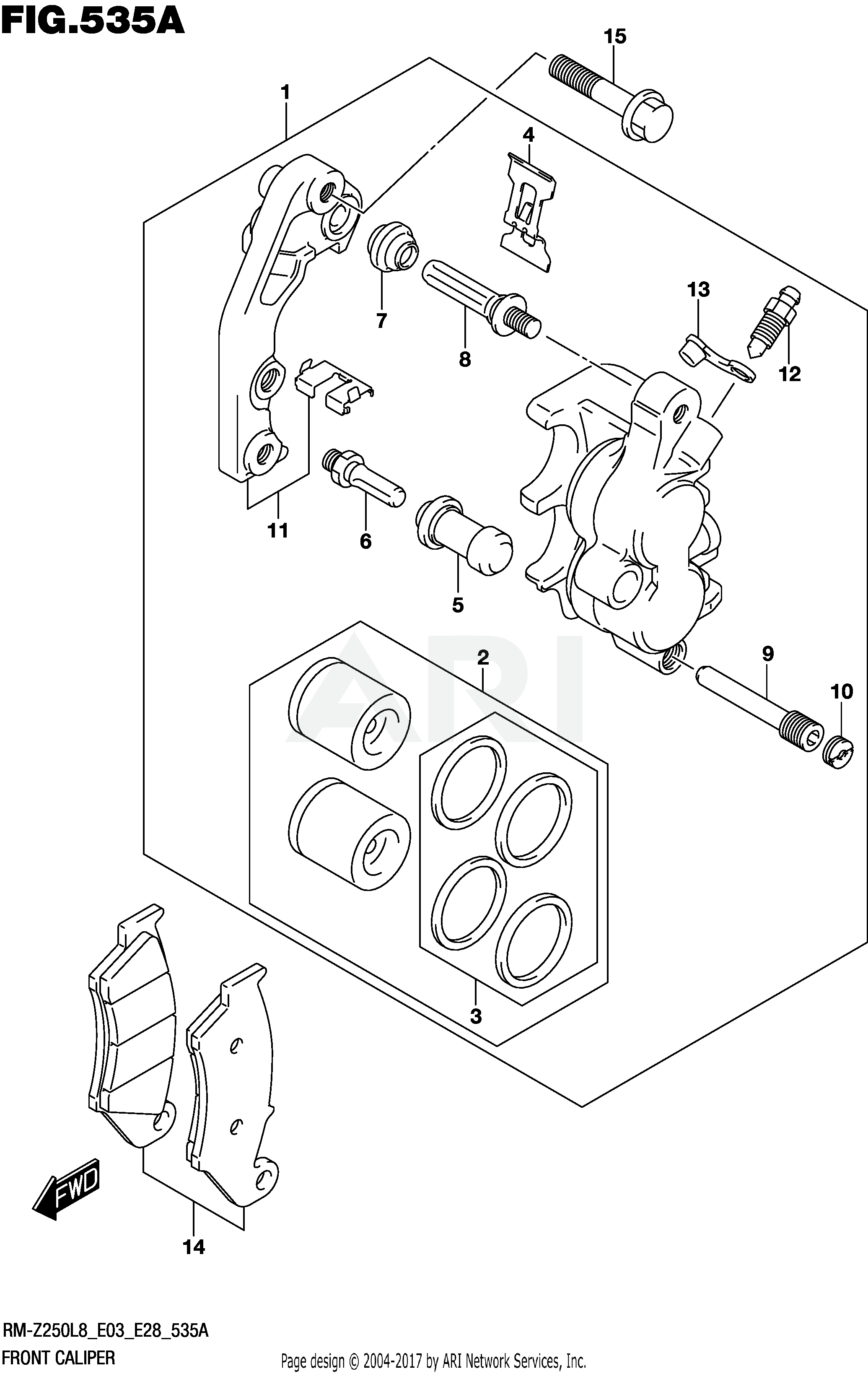 FRONT CALIPER