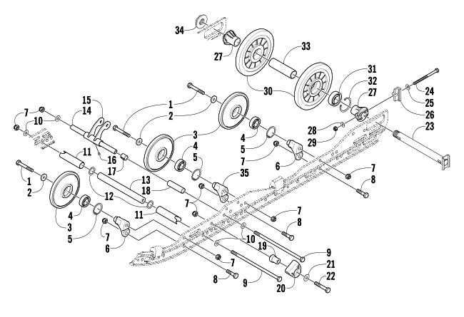 IDLER WHEEL ASSEMBLY