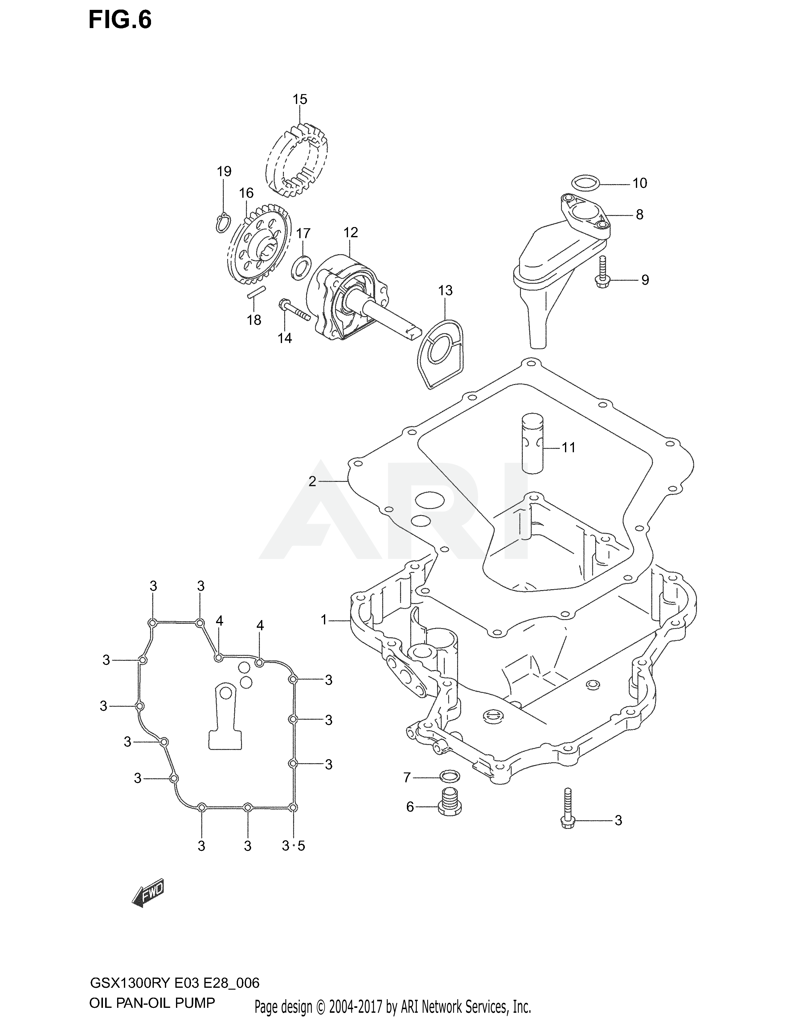 OIL PAN - OIL PUMP