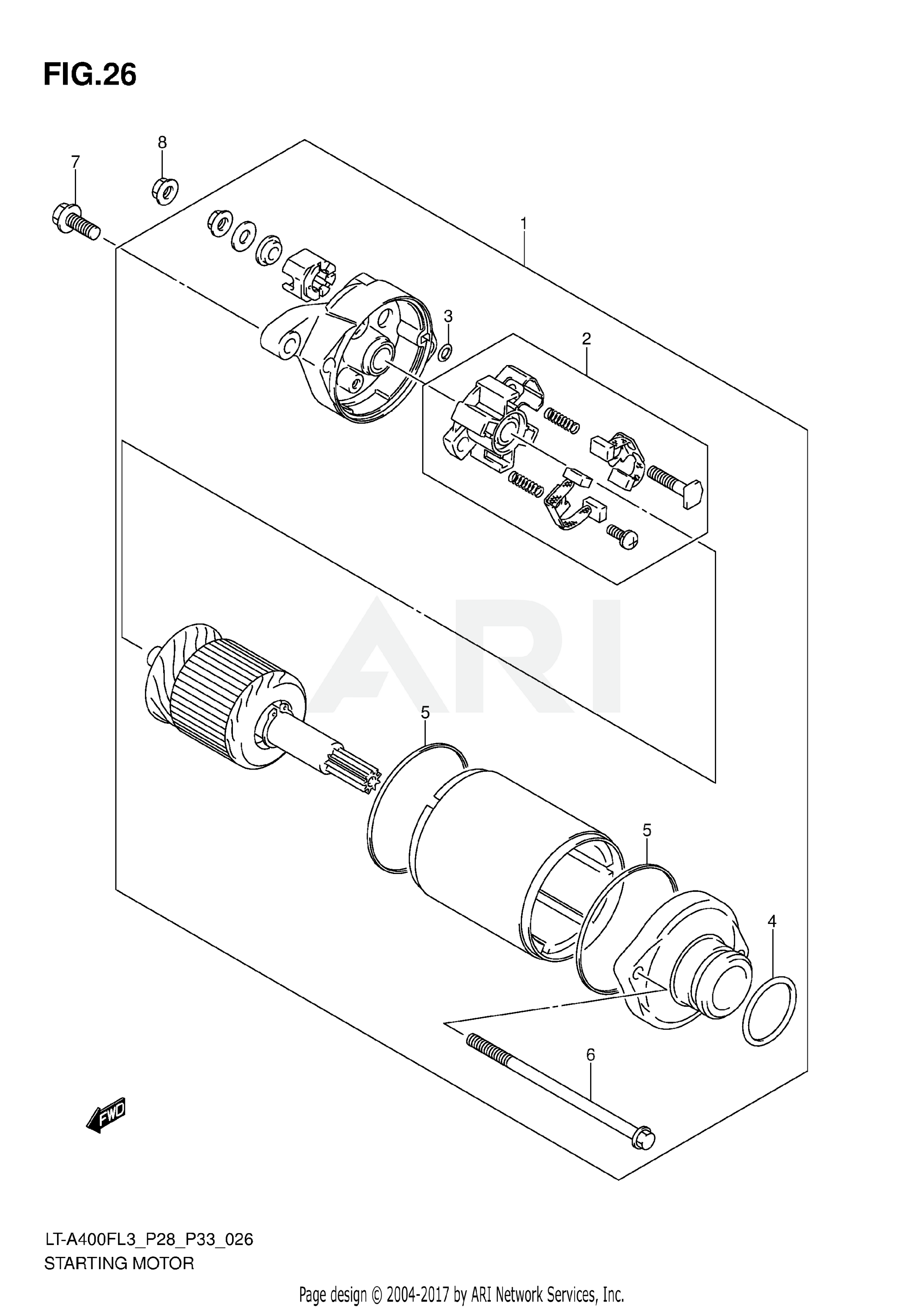 STARTING MOTOR