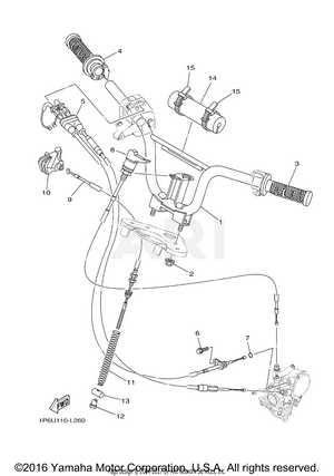 STEERING HANDLE CABLE