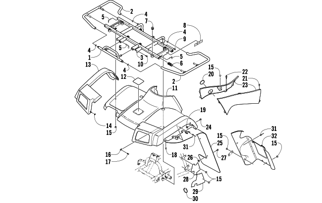 FRONT BODY PANEL ASSEMBLY