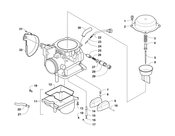 CARBURETOR ASSEMBLY