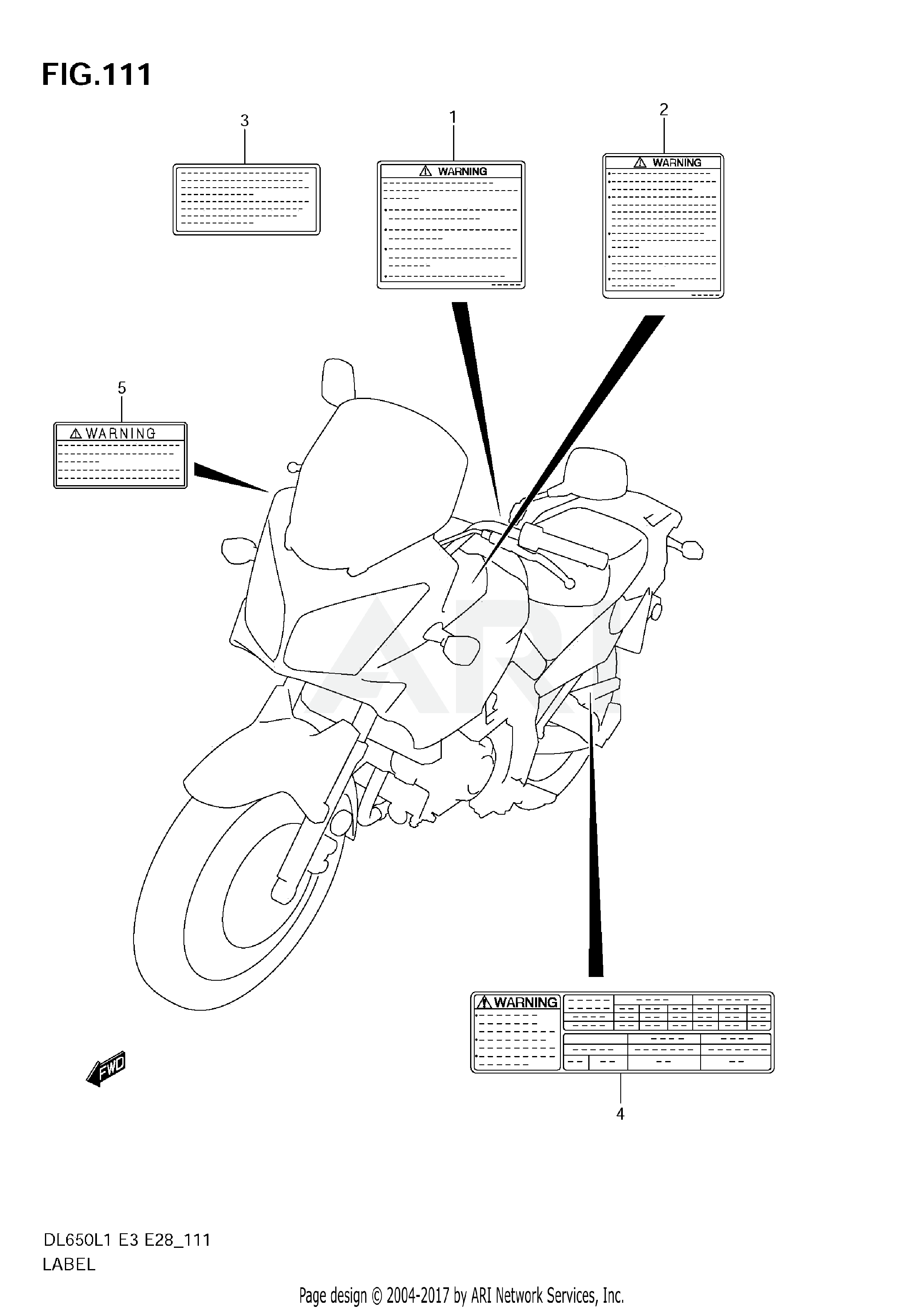 LABEL (DL650A L1 E3)