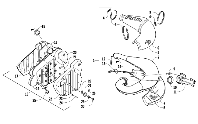 EXHAUST ASSEMBLY