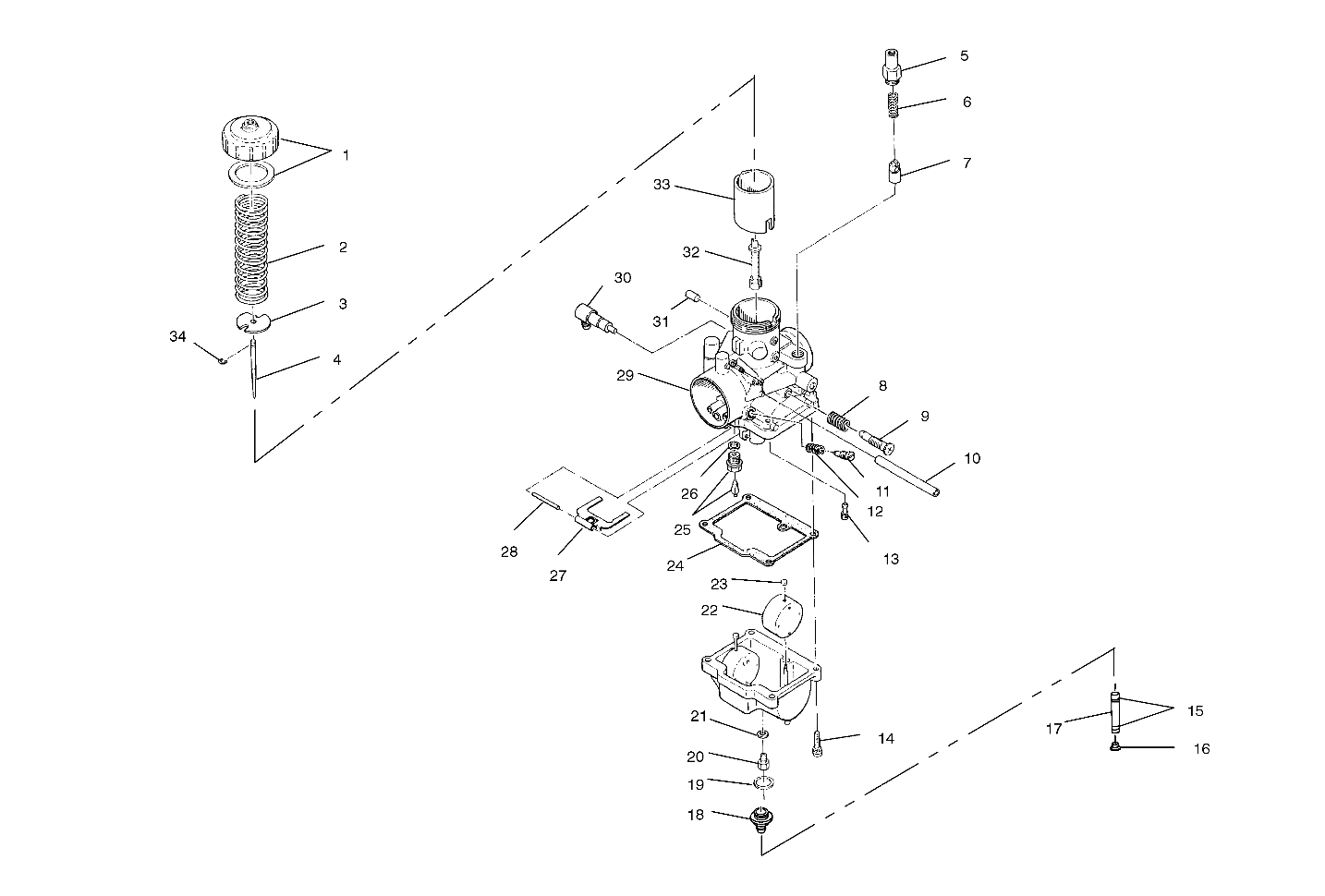 CARBURETOR - S03ND5BS (4977927792C08)