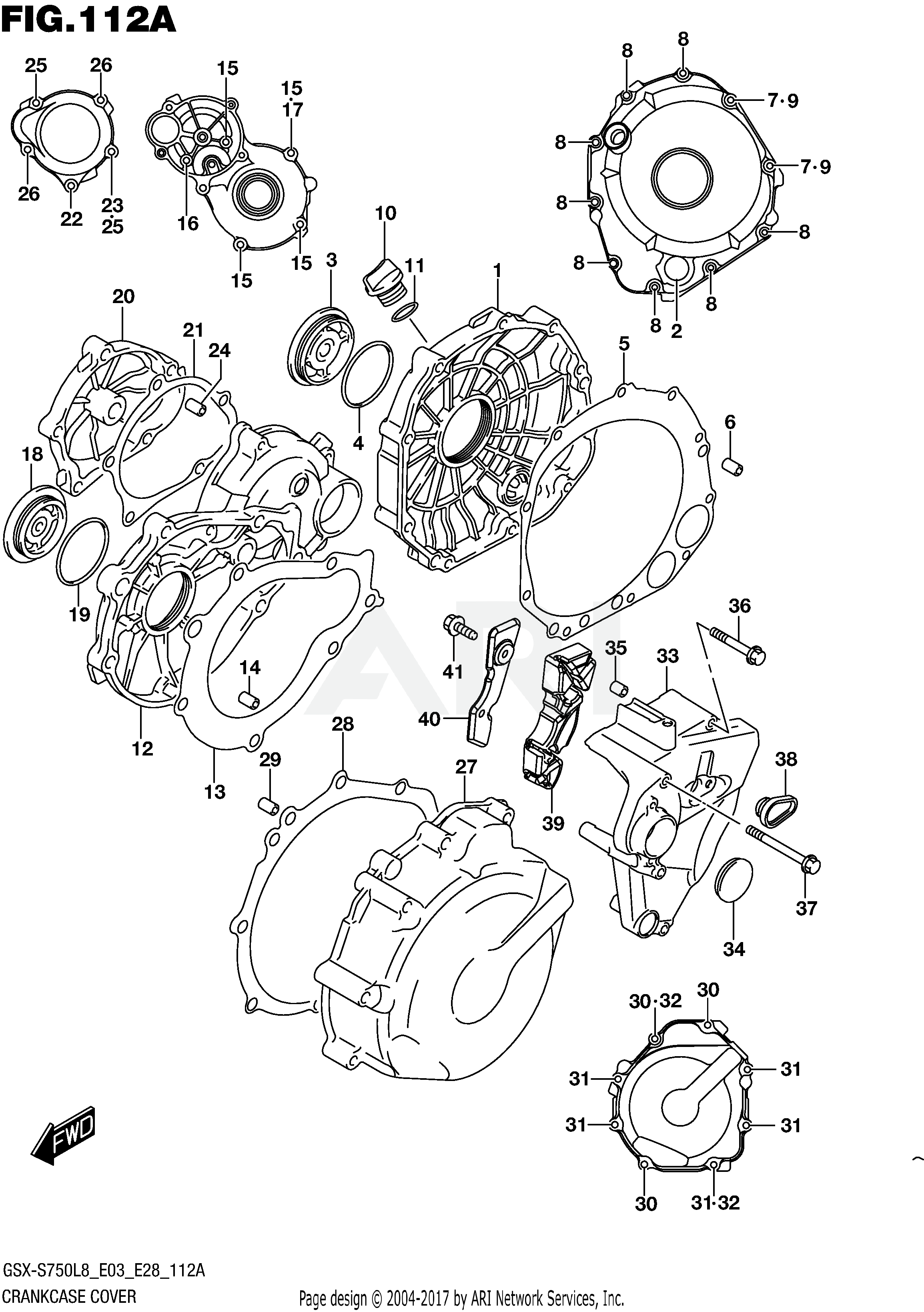 CRANKCASE COVER