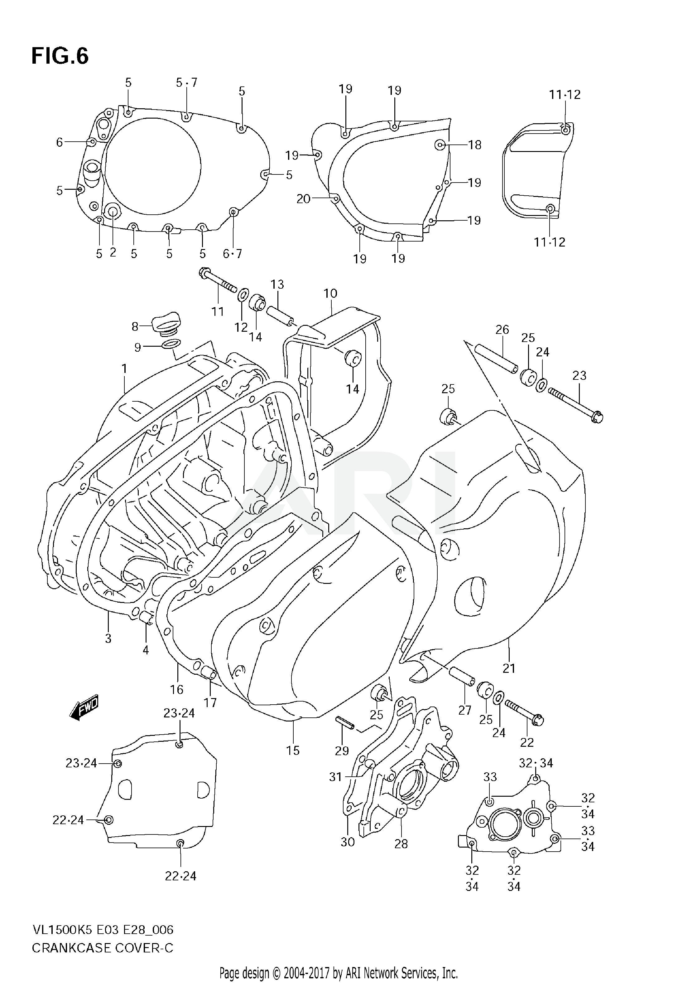 CRANKCASE COVER