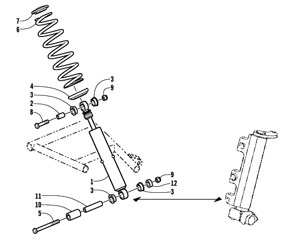 SHOCK ABSORBER ASSEMBLY