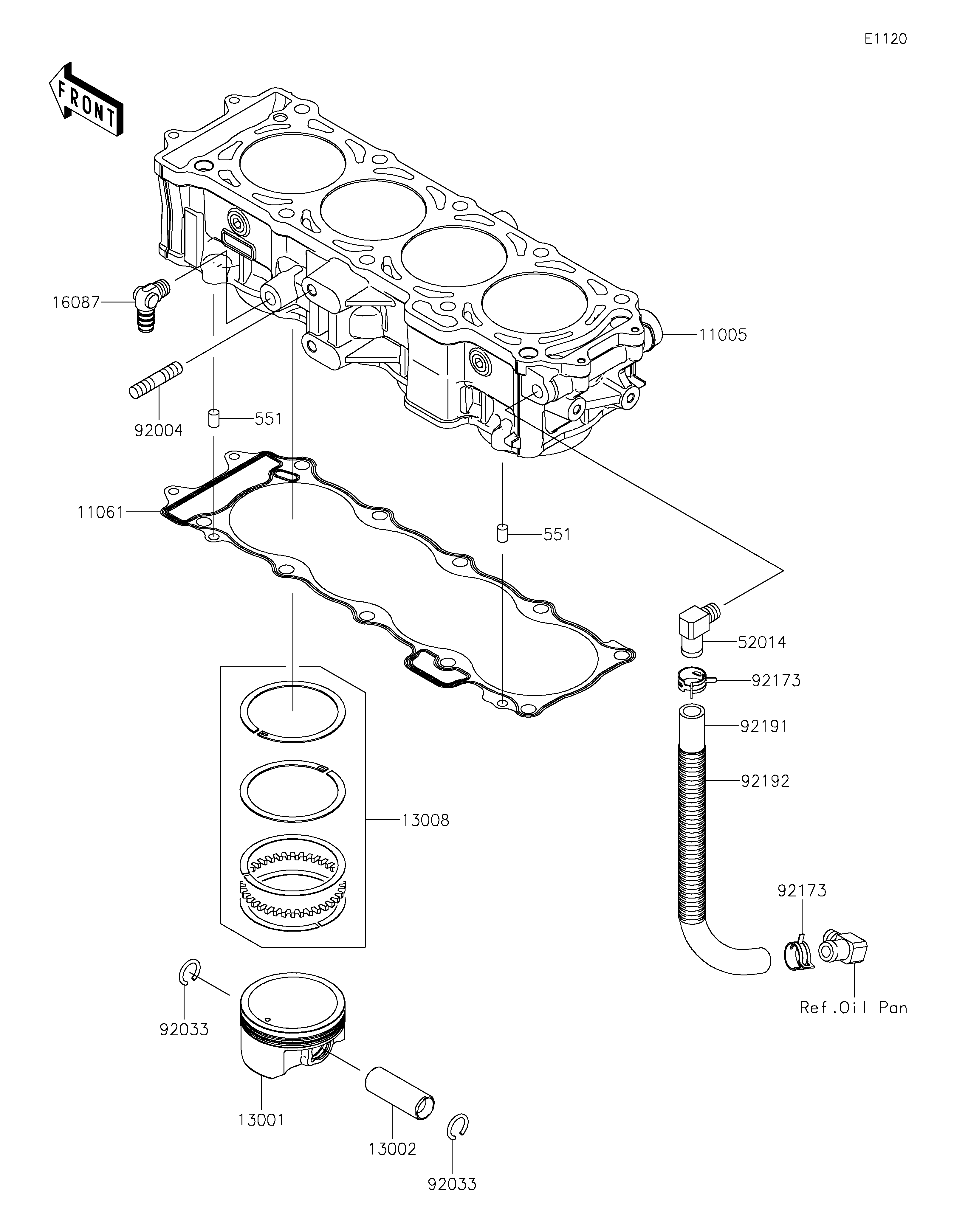 Cylinder/Piston(s)