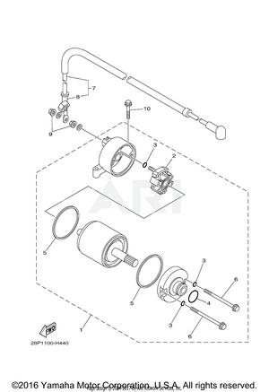 STARTING MOTOR