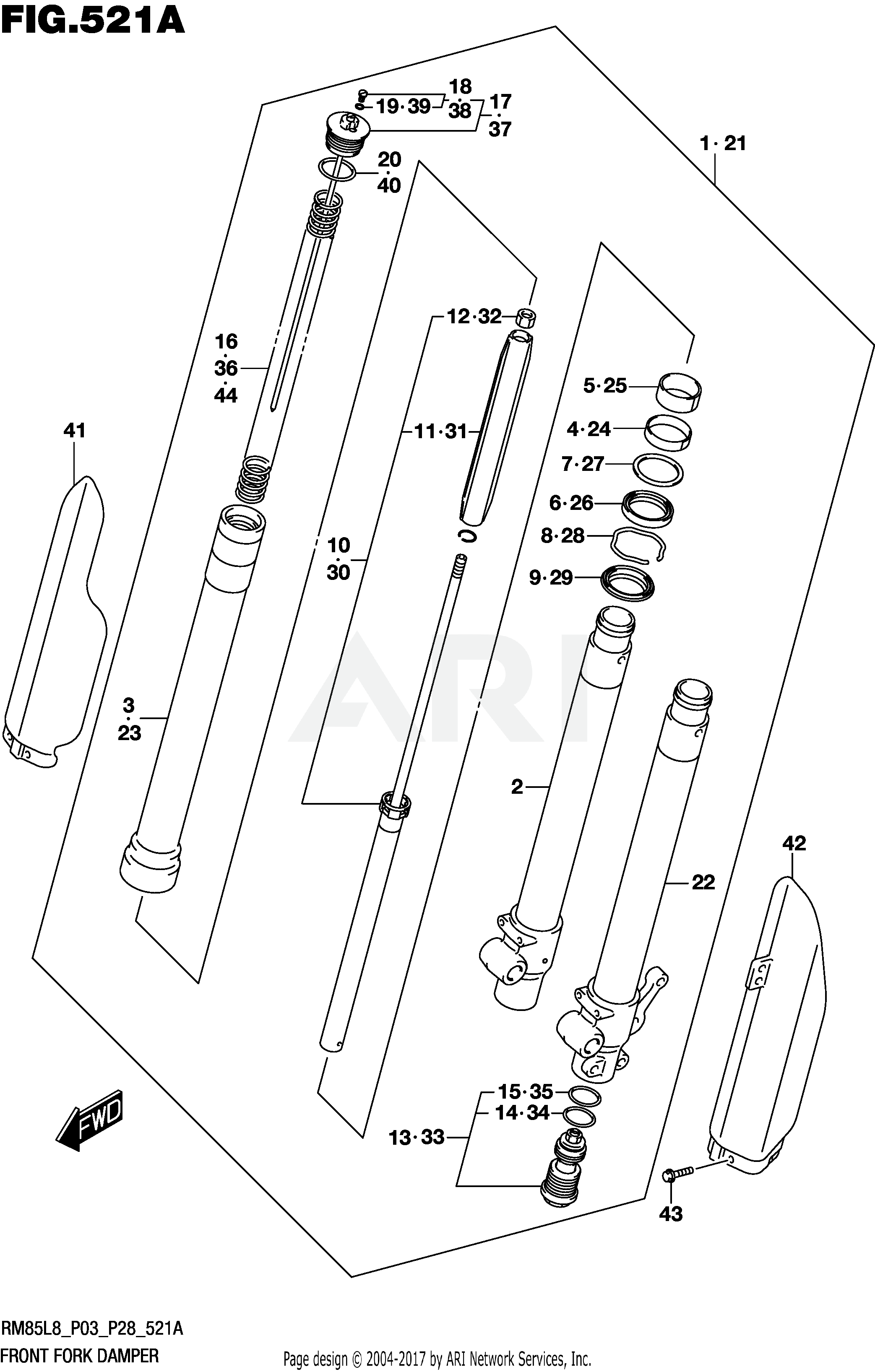 FRONT FORK DAMPER