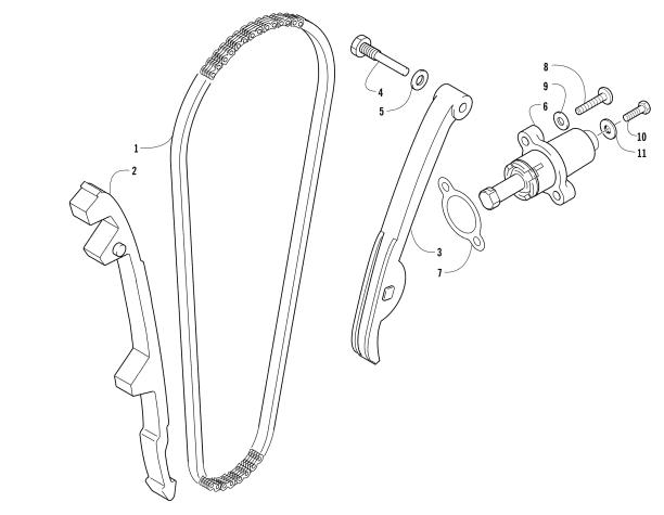 CAM CHAIN ASSEMBLY