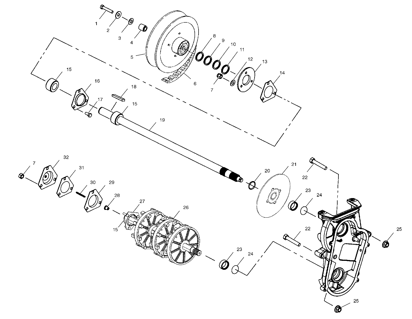 DRIVE TRAIN - S02NE8CS/S02NP8CS/CSA/CSB (4973467346D01)