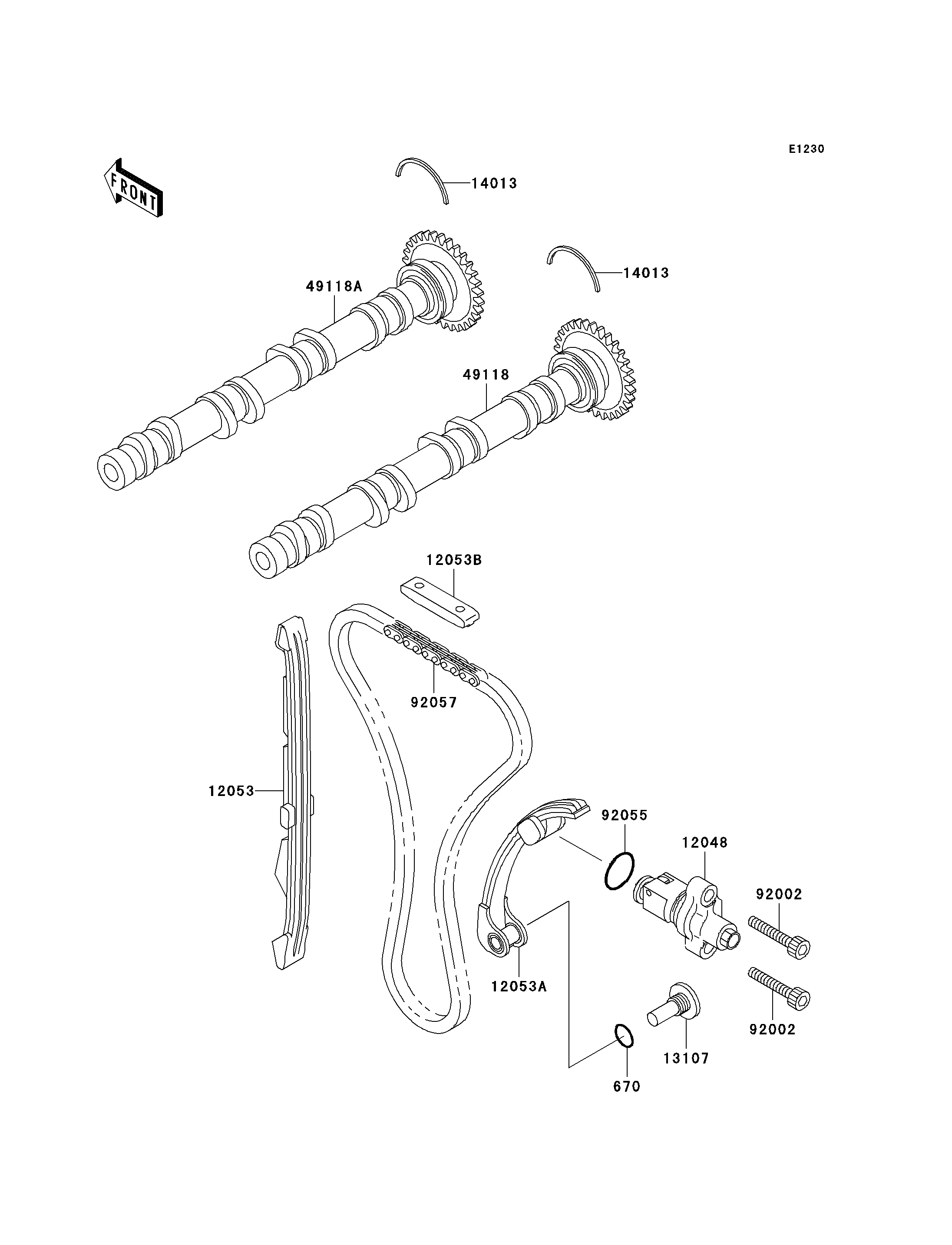 Camshaft(s)/Tensioner