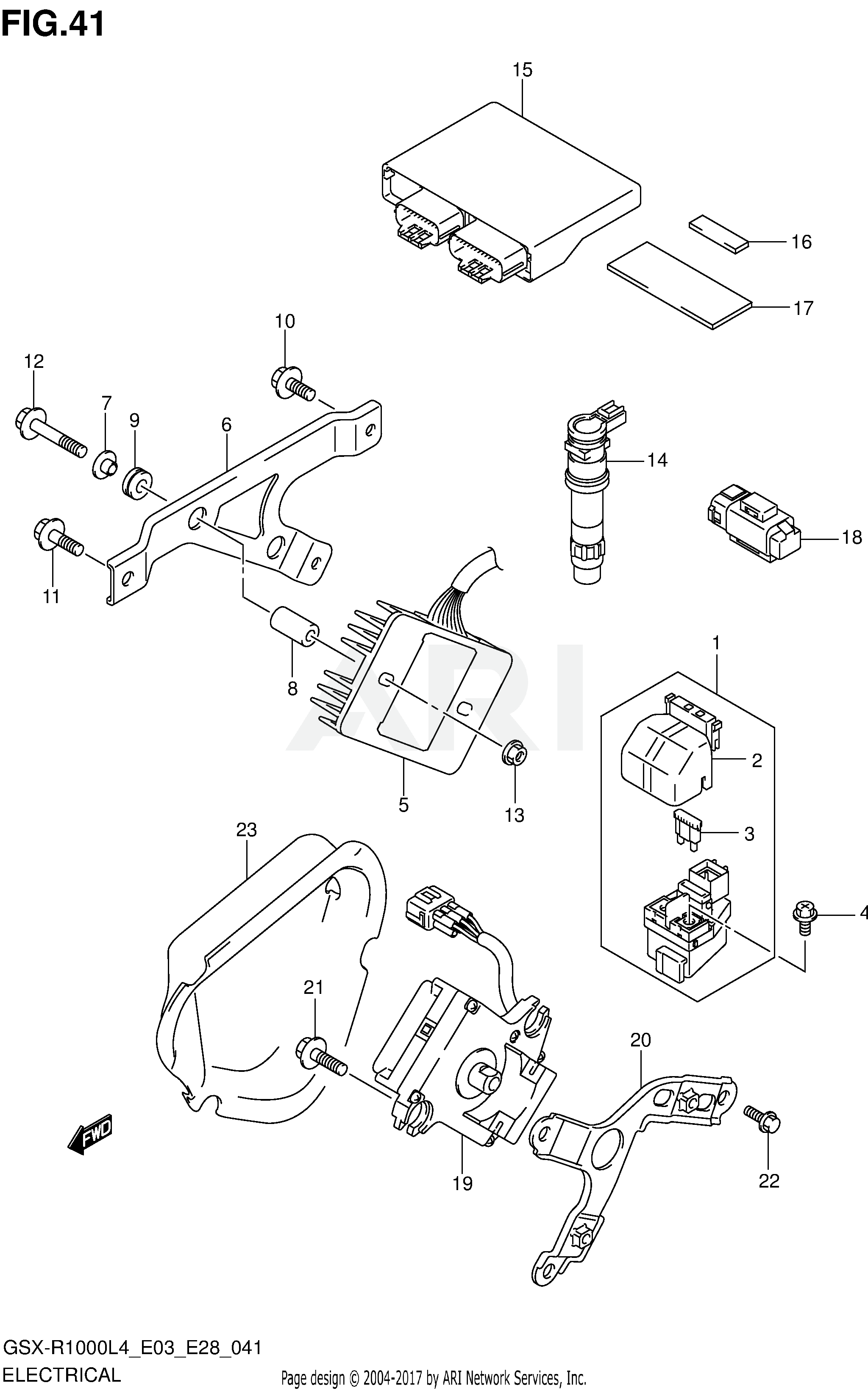 ELECTRICAL (GSX-R1000L4 E33)