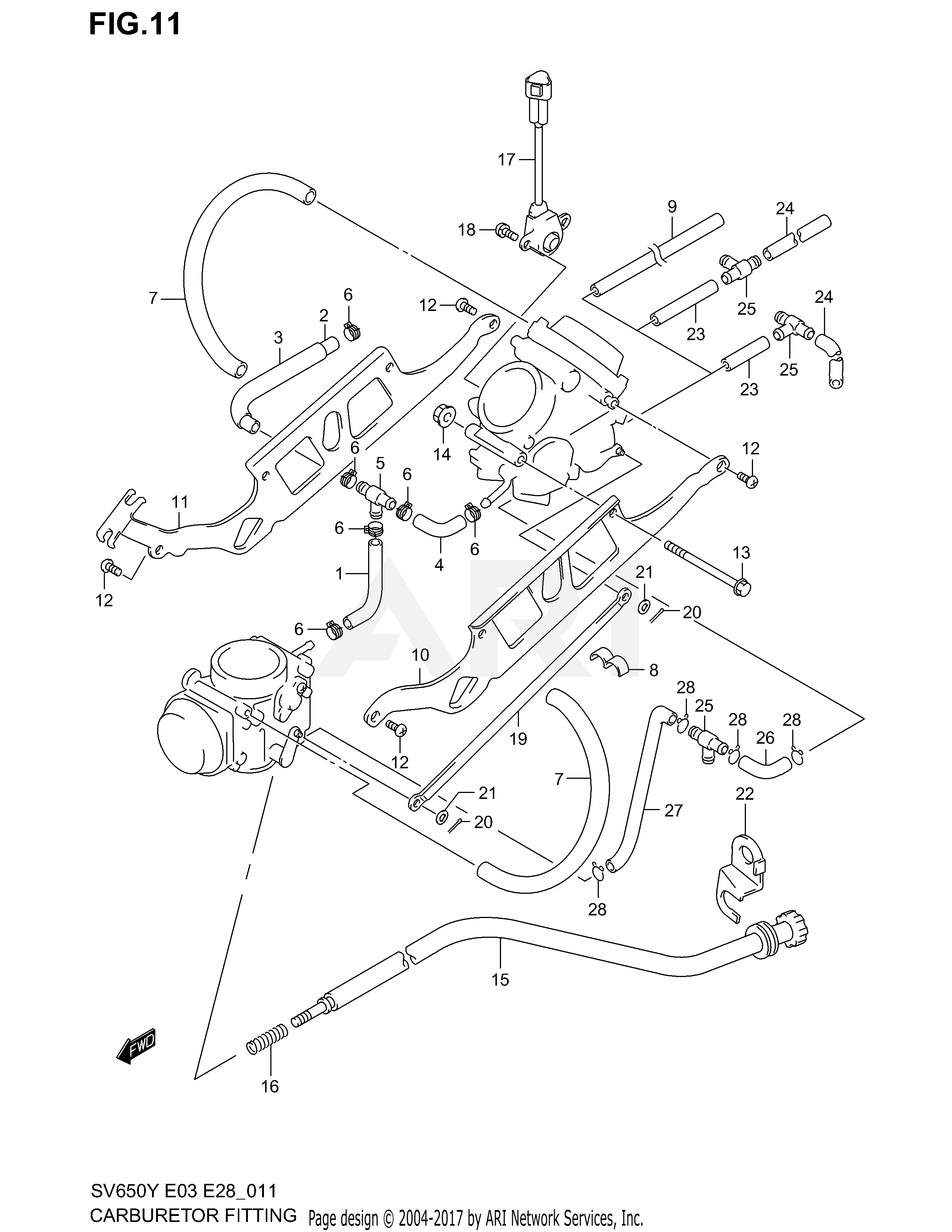 CARBURETOR FITTINGS