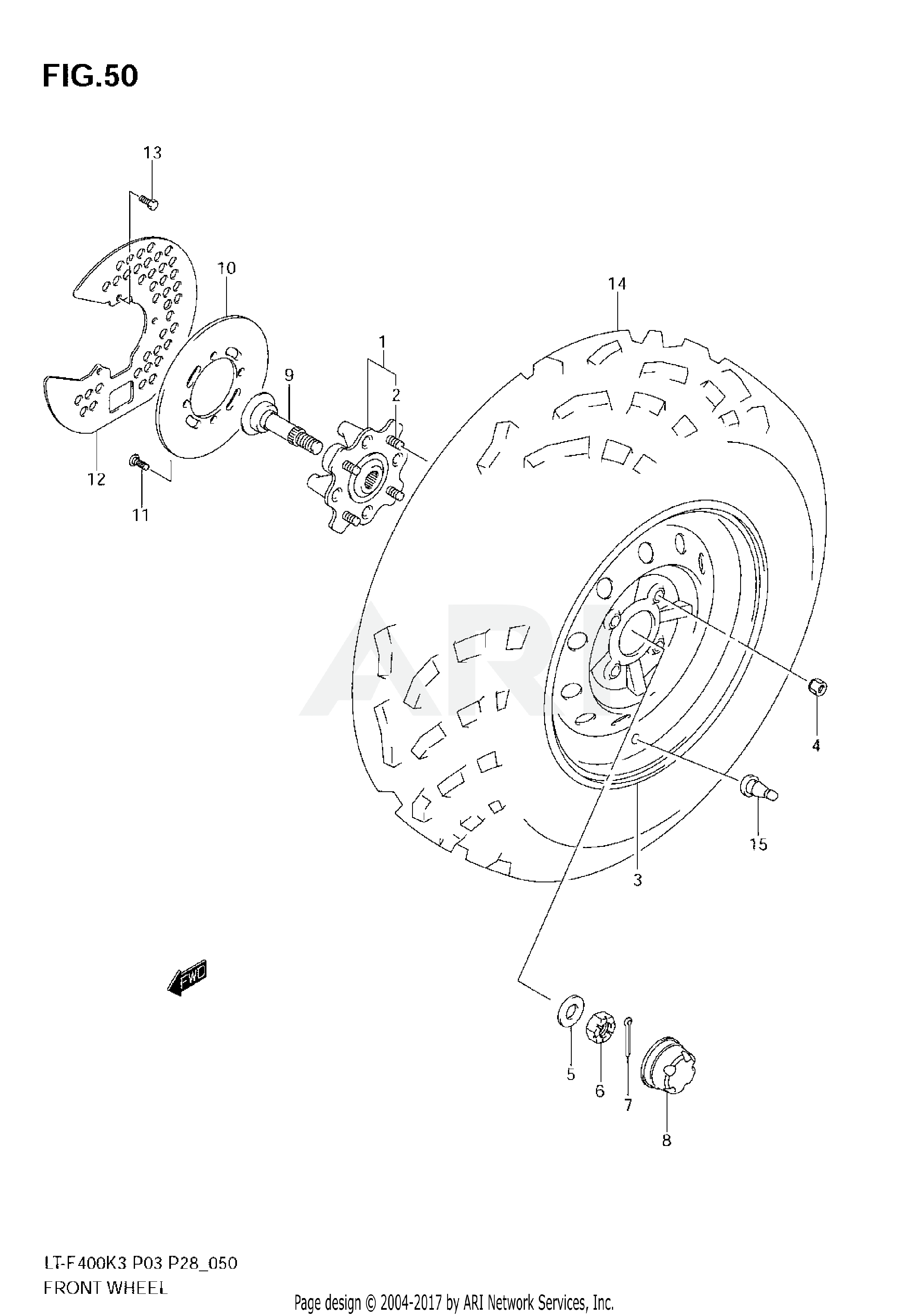 FRONT WHEEL