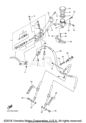 FRONT MASTER CYLINDER