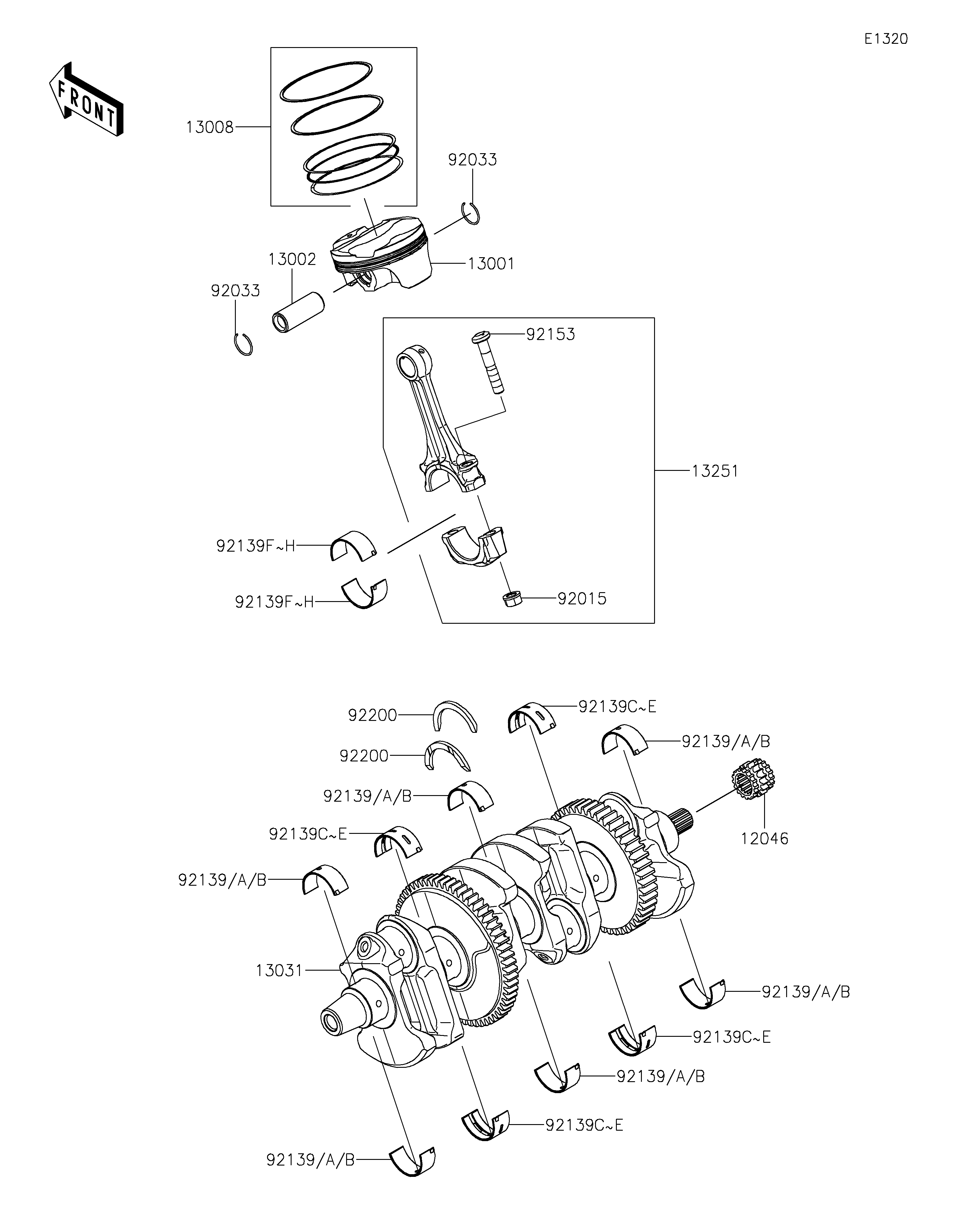 Crankshaft/Piston(s)