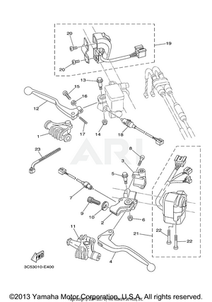 HANDLE SWITCH LEVER