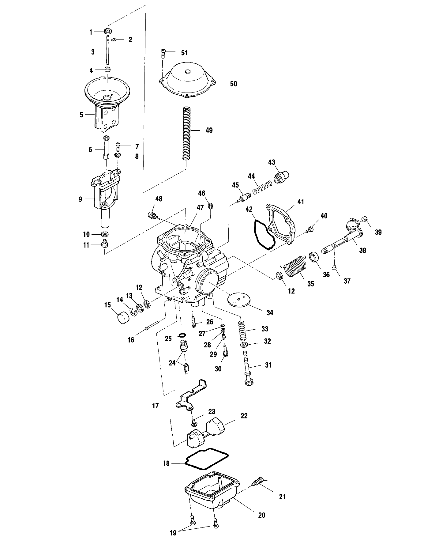 CARBURETOR - A00CH50AK (4954805480D013)