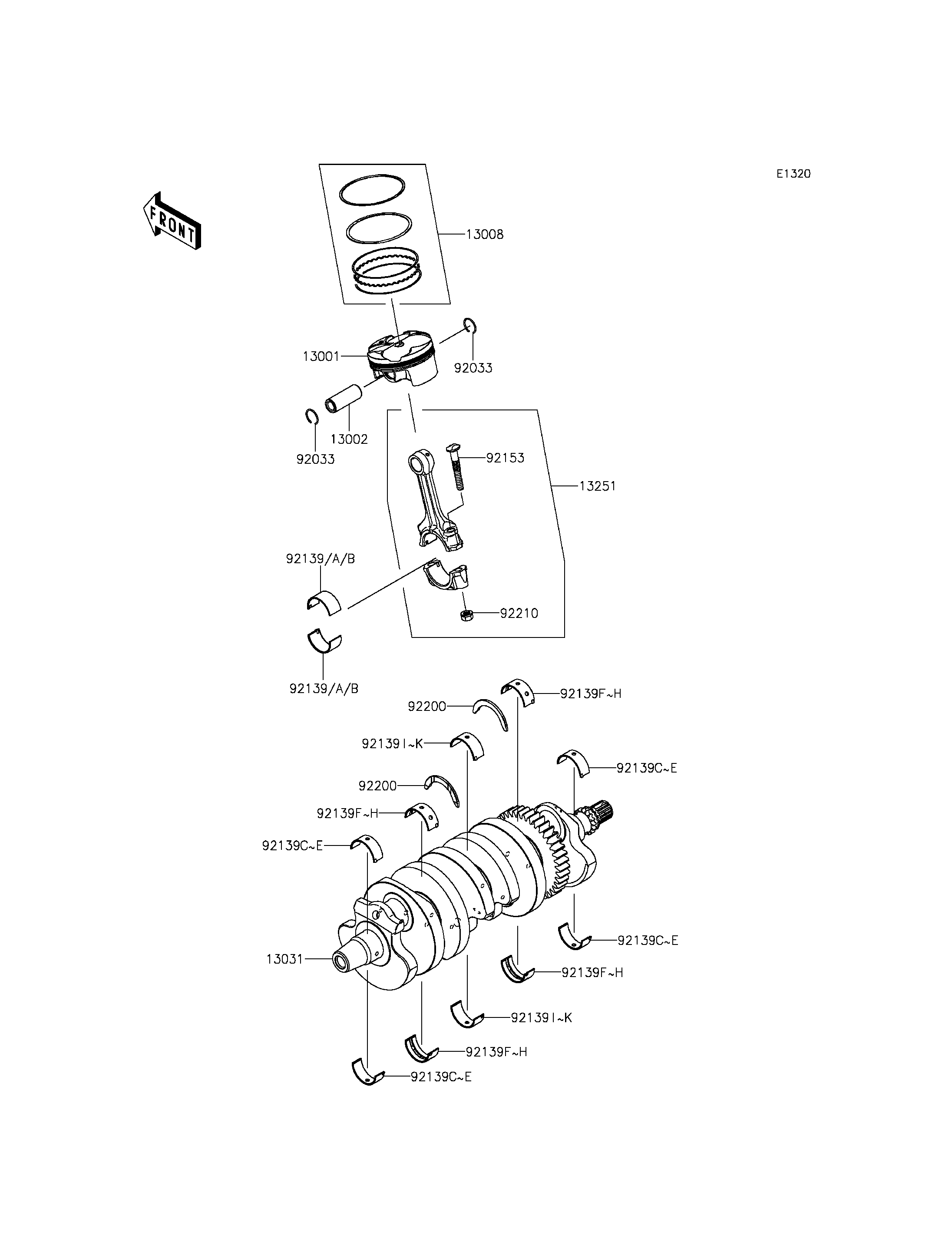 Crankshaft/Piston(s)