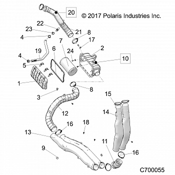 ENGINE, AIR INTAKE SYSTEM - R20RRE99DS (C700055)