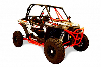 Усиление каркаса Dragonfire V-bar красная для RZR1000XP