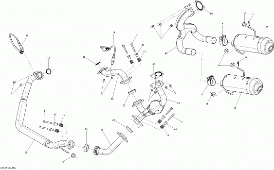 Exhaust System _Turbo_21C1511b