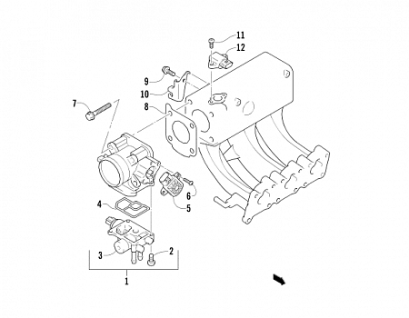 THROTTLE BODY ASSEMBLY