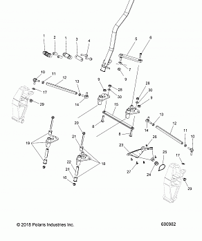 STEERING, LOWER - S19EKB6PSL (600982)